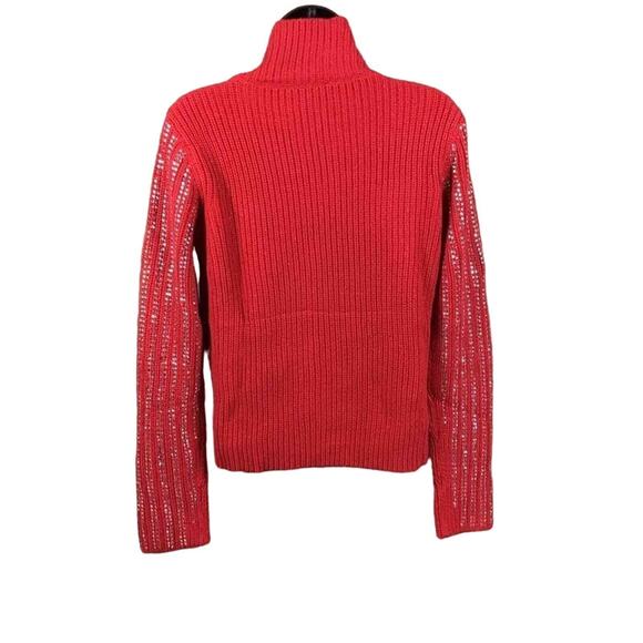 INC International Concepts Women’s XS Red Embellished Sweater NWT - Picture 1 of 15